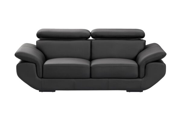 Delfi 2 Pers. Sofa, Sort