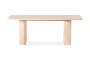 Kopparbo Spisebord, Hvidolieret Egelook