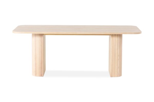 Kopparbo Spisebord, Hvidolieret Egelook