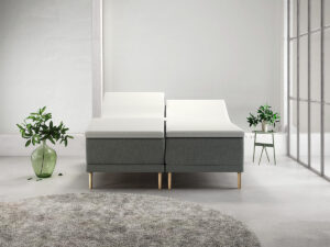 Stockholm Balance Boxelevation (Antracit) - 180x200 cm.