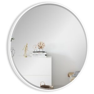 Incado spejl - Modern Mirrors - White - Ø 40 cm