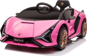 Azeno - Elbil Til Børn - Lamborghini Sian - Pink