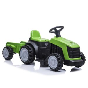 Nordic Play traktor med anhænger elbil 6V