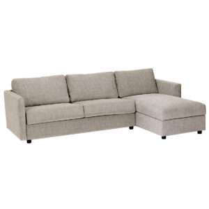Extra sovesofa 3 pers m/chaise h. poc. Plat Bei