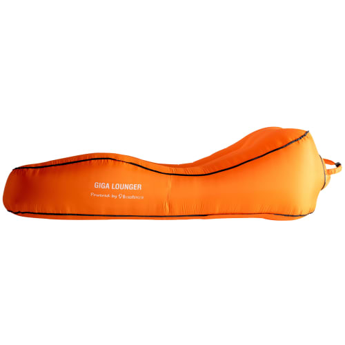 MicroNovelty oppustelig luftmadras - Giga Lounger CS1 - Orange