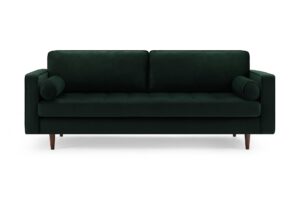 , Velour sofa