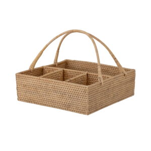 CREATIVE COLLECTION Cill Opbevaringskasse, Natur, Rattan