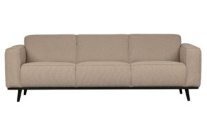 BEPUREHOME Statement 3 pers. sofa - beige bouclé vævet stof