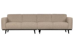 BEPUREHOME Statement 4 pers. sofa - beige bouclé vævet stof