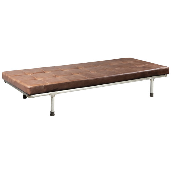 FUHRHOME Milan daybed, rose brown bøffel læder (180x72), unika