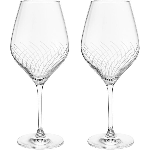 Holmegaard Cabernet Lines rødvinsglas 2 stk.