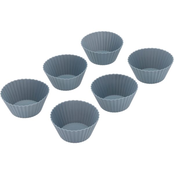 Kitchenware by Tareq Taylor Pecan muffinform 6 stk, 7x3 cm, indigo