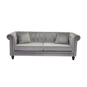 , Velour sofa