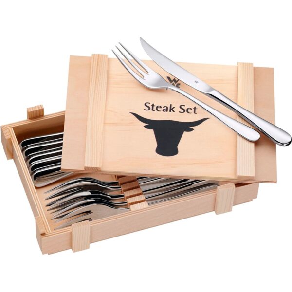 WMF Steak/grill bestik, 12 dele