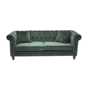 , Velour sofa