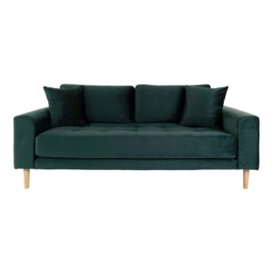 , Velour sofa