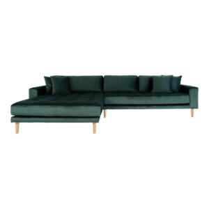 , Velour sofa