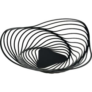 Alessi Trinity Serveringskurv Sort Ø43cm