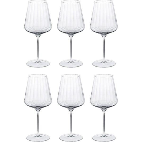 Georg Jensen Bernadotte rødvinsglas 6 stk.