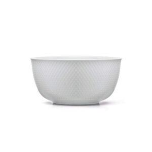 Lyngby Porcelæn Rhombe serveringsskål Ø 22 cm.