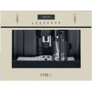 Smeg 60 cm indbygget kaffemaskine i creme
