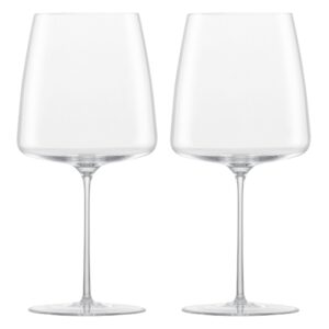 Zwiesel Simplify Fruity & Delicate rødvinsglas 74 cl, 2-pak